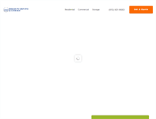 Tablet Screenshot of discountmovingottawa.com